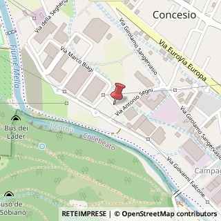 Mappa Via Guido Rossa, 3, 25062 Concesio, Brescia (Lombardia)