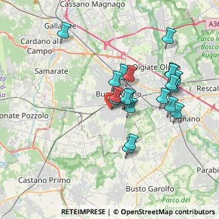 Mappa Via Don Carlo Parravicini, 21052 Busto Arsizio VA, Italia (3.432)