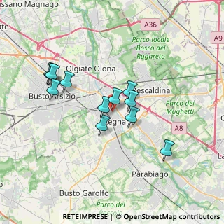 Mappa Via Calatafimi, 20025 Legnano MI, Italia (3.13083)