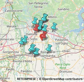 Mappa 24059 Urgnano BG, Italia (10.321)