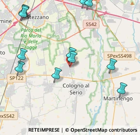 Mappa 24059 Urgnano BG, Italia (5.085)