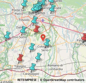 Mappa 24059 Urgnano BG, Italia (10.232)
