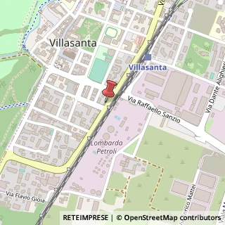 Mappa Via T. A. Edison, 26, 20852 Villasanta, Monza e Brianza (Lombardia)
