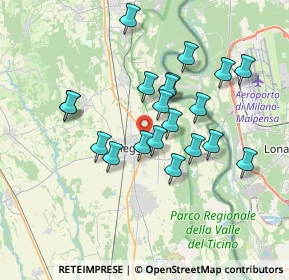 Mappa Via dell'Industria, 28047 Oleggio NO, Italia (3.1545)