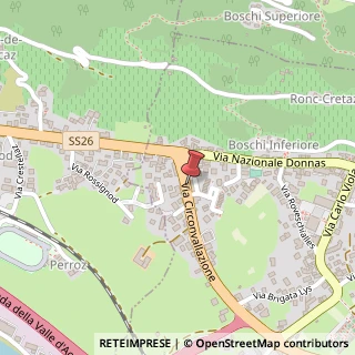 Mappa Via Circonvallazione, 9, 11026 Pont-Saint-Martin, Aosta (Valle d'Aosta)