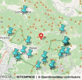 Mappa Via Trento, 25075 Nave BS, Italia (4.948)