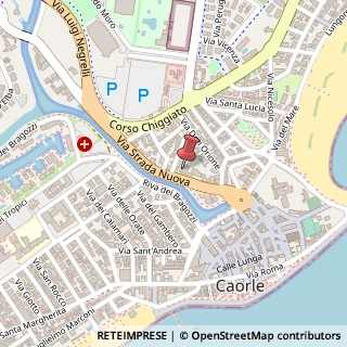 Mappa Strada Nuova, 24, 30021 Caorle, Venezia (Veneto)