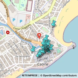 Mappa Via Eraclea, 30021 Caorle VE, Italia (0.201)