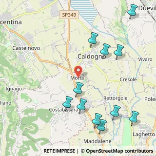 Mappa Via Alcide De Gasperi, 36030 Costabissara VI, Italia (2.57727)