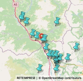 Mappa Via C. Viola, 11026 Pont-Saint-Martin AO, Italia (8.2345)