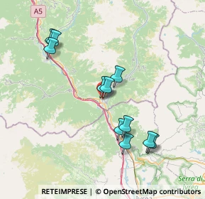 Mappa Via C. Viola, 11026 Pont-Saint-Martin AO, Italia (7.07364)