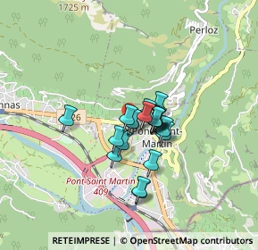 Mappa Via C. Viola, 11026 Pont-Saint-Martin AO, Italia (0.508)