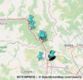 Mappa Via C. Viola, 11026 Pont-Saint-Martin AO, Italia (13.711)