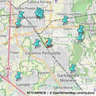 Mappa Via Monte Generoso, 21042 Caronno Pertusella VA, Italia (2.67429)