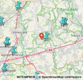 Mappa Via Walter Tobagi, 20876 Ornago MB, Italia (6.65583)