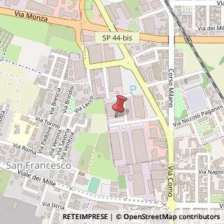 Mappa Via G. di Vittorio, 26, 20813 Bovisio-Masciago, Monza e Brianza (Lombardia)