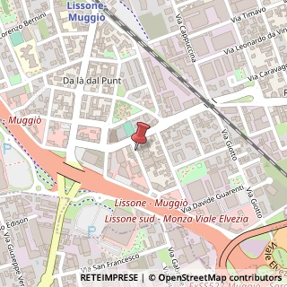 Mappa Via Amedeo Modigliani,  5, 20035 Lissone, Monza e Brianza (Lombardia)