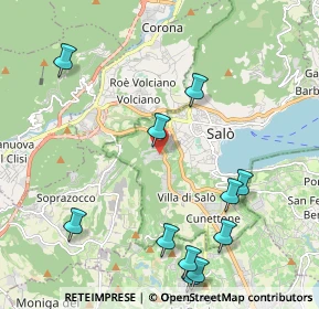 Mappa Via Bocca di Croce, 25087 Salò BS, Italia (2.48636)