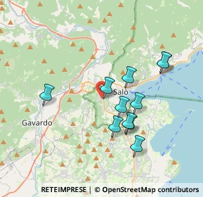 Mappa Via Bocca di Croce, 25087 Salò BS, Italia (3.27182)