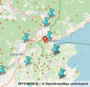 Mappa Via Bocca di Croce, 25087 Salò BS, Italia (4.82273)