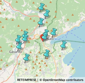 Mappa Via Bocca di Croce, 25087 Salò BS, Italia (3.32538)