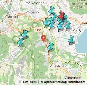 Mappa Via Bocca di Croce, 25087 Salò BS, Italia (0.9755)