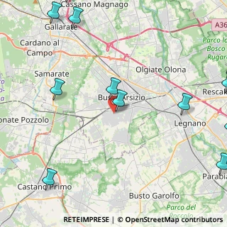Mappa Piazza Leone XIII, 21052 Busto Arsizio VA, Italia (6.32455)