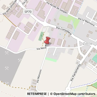 Mappa Via Noce, 38, 25030 Erbusco BS, Italia, 25030 Erbusco, Brescia (Lombardia)