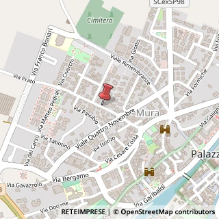 Mappa Via Prato, 4, 25036 Palazzolo sull'Oglio, Brescia (Lombardia)