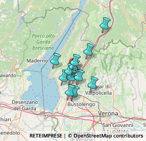 Mappa Viale del Lavoro, 37013 Caprino Veronese VR, Italia (8.48917)