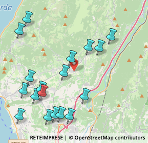 Mappa Viale del Lavoro, 37013 Caprino Veronese VR, Italia (4.815)