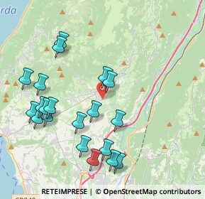 Mappa Viale del Lavoro, 37013 Caprino Veronese VR, Italia (4.323)