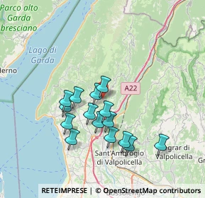 Mappa Viale del Lavoro, 37013 Caprino Veronese VR, Italia (6.27533)