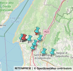 Mappa Viale del Lavoro, 37013 Caprino Veronese VR, Italia (6.15182)