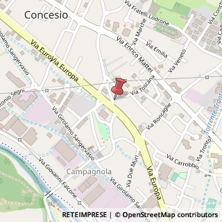 Mappa Via Antonio Gramsci, 61, 25062 Concesio, Brescia (Lombardia)