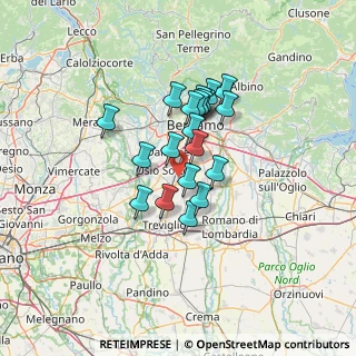 Mappa Via Michelangelo Buonarroti, 24049 Verdello BG, Italia (9.7635)