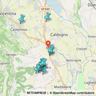 Mappa SP 46 del Pasubio, 36030 Costabissara VI (2.03)
