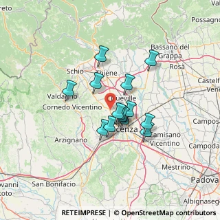 Mappa SP 46 del Pasubio, 36030 Costabissara VI (9.56571)