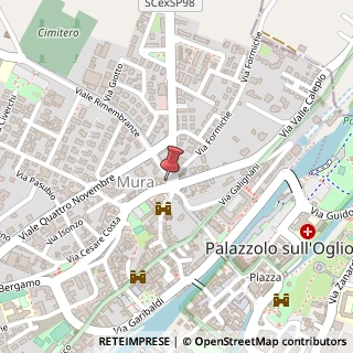 Mappa Piazzale Giuseppe Mazzini, 2, 25036 Palazzolo sull'Oglio, Brescia (Lombardia)