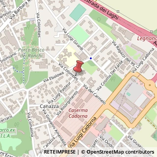 Mappa Via Colombes, 6, 20025 Legnano, Milano (Lombardia)
