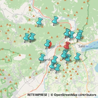 Mappa Via Reghen, 25089 Villanuova Sul Clisi BS, Italia (3.684)