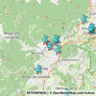 Mappa Via Reghen, 25089 Villanuova Sul Clisi BS, Italia (2.36091)