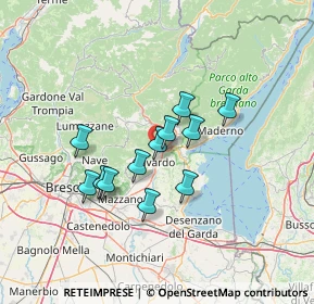 Mappa Via Reghen, 25089 Villanuova Sul Clisi BS, Italia (10.52417)