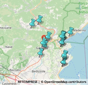 Mappa Via Reghen, 25089 Villanuova Sul Clisi BS, Italia (6.45875)