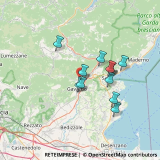 Mappa Via Reghen, 25089 Villanuova Sul Clisi BS, Italia (5.93917)