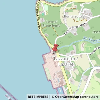 Mappa Strada Per Lazzaretto, 14, 34015 Muggia, Trieste (Friuli-Venezia Giulia)