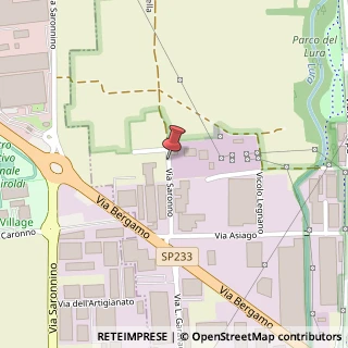 Mappa Via Saronno, 226, 21042 Caronno Pertusella, Varese (Lombardia)