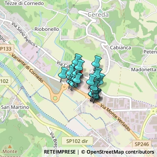 Mappa Via Campagna, 36073 Cornedo Vicentino VI, Italia (0.22414)