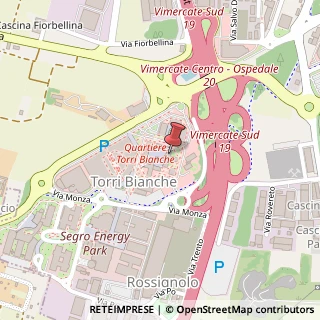 Mappa Via Torri Bianche, 3c, 20871 Vimercate, Monza e Brianza (Lombardia)