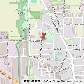Mappa Via Santa Margherita, 500, 21042 Caronno Pertusella, Varese (Lombardia)